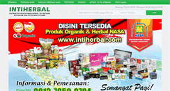 Desktop Screenshot of intiherbal.com